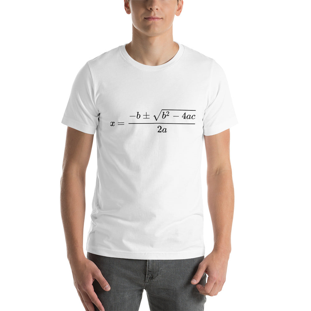 Quadratic Equation Unisex T-Shirt
